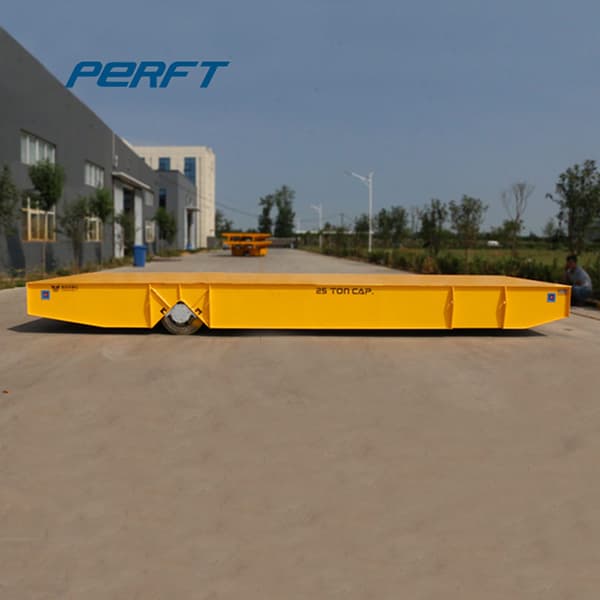 industrial motorized rail cart metal industry using 6 ton